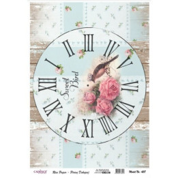 copy of Papel de arroz esfera reloj